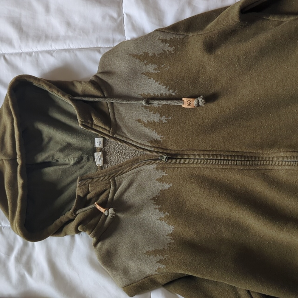 Tentree juniper zip up hoodie